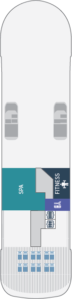 Choose your cabin on Deck 7             